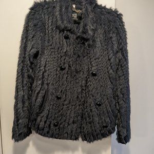 Rabbit fur jacket